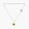 Anaya - Gold Necklace with Green Onyx