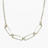 Dalia - Large Silver Link Necklace