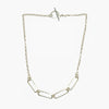 Dalia - Large Silver Link Necklace