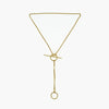 Dove - Gold Customisable Amulet Necklace
