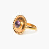 Penny - Amethyst Circle Ring