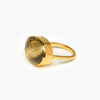 Suki - Oval Citrine Ring