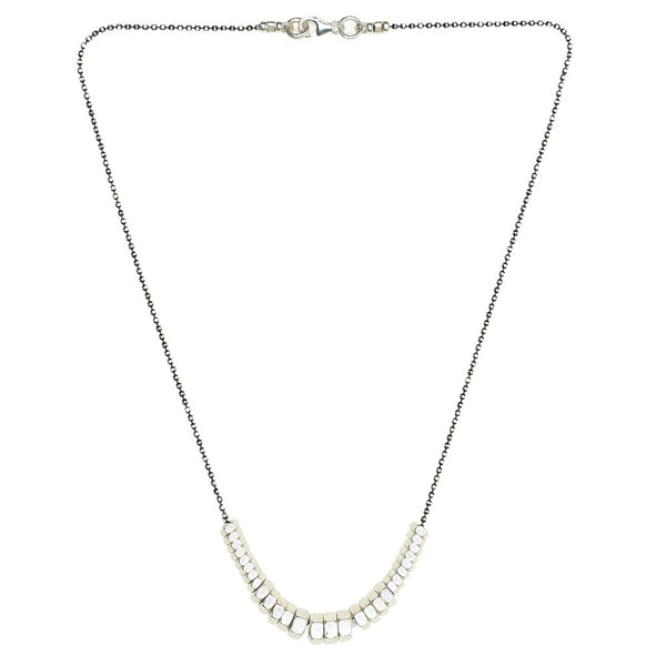 Cecily Silver Necklace by Alice Menter - 1