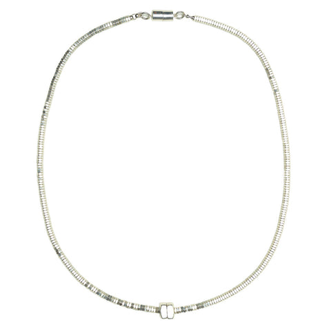 Delphi Silver Necklace by Alice Menter - 1