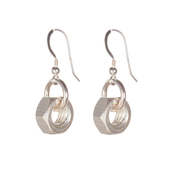 Harriet Silver Earrings by Alice Menter - 1