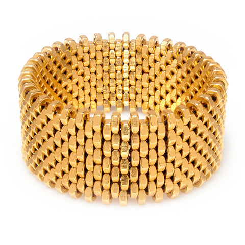 Isla Gold Cuff by Alice Menter - 1