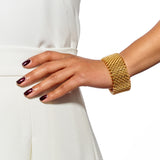 Isla Gold Cuff by Alice Menter - 2