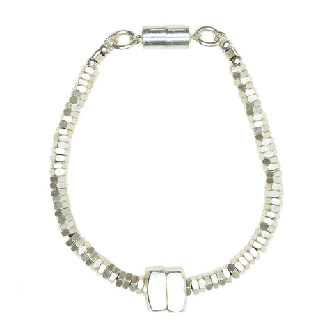 Mandie Silver Bracelet by Alice Menter - 1