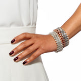 Rebecca Silver Cuff by Alice Menter - 3