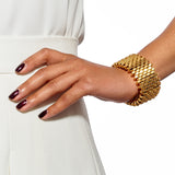 Ruby Gold Cuff by Alice Menter - 2