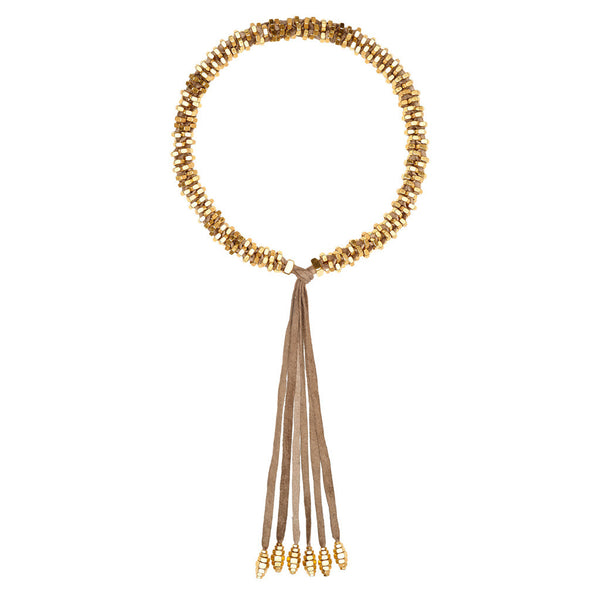 Silky Gold Necklace by Alice Menter