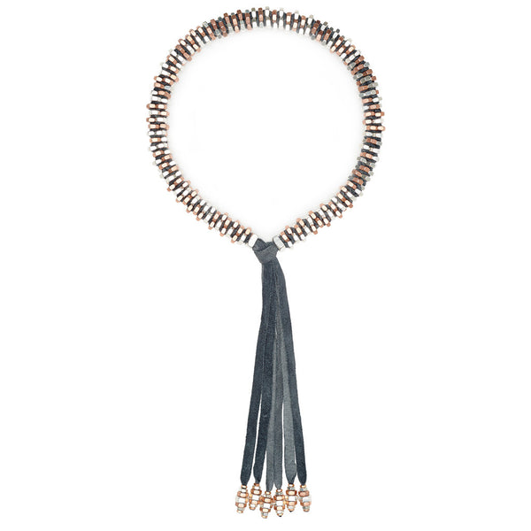 Silky Rose Necklace by Alice Menter